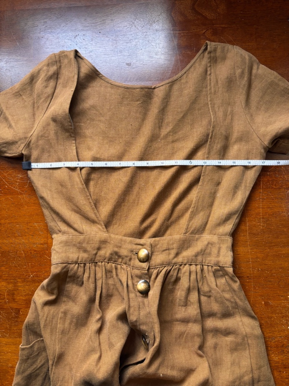 Sezane Odalie Backless Linen Midi
Dress Mocha EU 34 - Picture 9 of 10